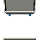 12 Unit Rack, 550mm Body - 511mm Rack Pitch
