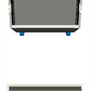 16 Unit Rack, 550mm Body - 511mm Rack Pitch