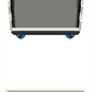8 Unit Rack - 492mm Rack Pitch