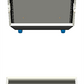 15 Unit Rack, 550mm Body - 511mm Rack Pitch