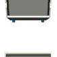 17 Unit Rack, 550mm Body - 511mm Rack Pitch