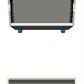 18 Unit Rack, 550mm Body - 511mm Rack Pitch