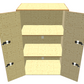 A4 Printer Paper Office Cupboard (6 Box Storage)
