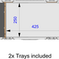 Riggers Pin & Egg Case (inc 2x Trays)