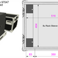 Top Hat 8 Unit Trunk To Take 1x 8 Unit 97047 Rack Sleeve