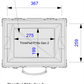 Lenovo P16S Gen 2 Laptop With Cable Way Under. (Transit Case)
