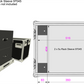 Top Hat 10 Unit Trunk To Take 2x 5 Unit 97045 Rack Sleeves