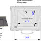 MSI Crosshair 16 HX Laptop, with Acc's compartment under.