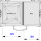 AJA Video Systems Ki Pro GO2 01 Way, Acc's Compartment - Astroboard