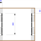 4 Unit Foam Suspended Rack, 360mm Rack Depth