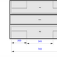 Twin Screen Tray For Arena 1200/900