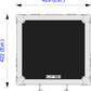 Allen & Heath CQ18T With Cable Space - Transit Case