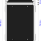 40 Unit Rack - 760mm Rack Pitch