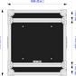 8 Unit Rack - 450mm Rack Pitch