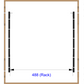 8 Unit Rack - 450mm Rack Pitch
