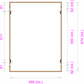 4 Unit Rack, 550mm Body - 511mm Rack Pitch