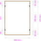 16 Unit Rack, 550mm Body - 511mm Rack Pitch