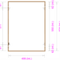 18 Unit Rack, 550mm Body - 511mm Rack Pitch