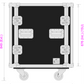 15 Unit Rack, 550mm Body - 511mm Rack Pitch