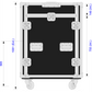 Soundcraft Spirit Folio SX With 15 Unit Under - 600mm Rack Pitch
