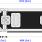 5 Unit Rack - 425mm Rack Depth