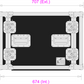 10 Unit Rack, 550mm Body - 511mm Rack Pitch