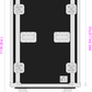 21 Unit Rack, 550mm Body - 511mm Rack Pitch