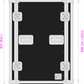 20 Unit Rack, 550mm Body - 511mm Rack Pitch