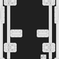 20 Unit Foam Shock Mount Rack - 565mm Rack Pitch