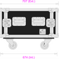 7 Unit Rack, 550mm Body - 511mm Rack Pitch