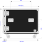 Unicol VS1000 Scimitar Trolley Base 06 Way
