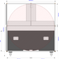 1500mm Mirror Disco Ball, 01 Way