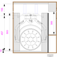 GLP Impression X5 4 Way, Omega Fixture With Clamps Attached