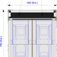 d&b U3 Loudspeaker 04 Way, Swivel Bracket Attached
