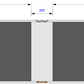 Pipe & Drape, 1/2 Height, No Tray, Version 2