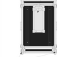 5U Rack With Trolley Castors & Extendable Handle - 600m Rack Pitch