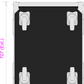10 Unit Rack, 550mm Body - 511mm Rack Pitch