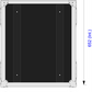 10 Unit Rack Box - 513mm Rack Pitch - Front Access Only
