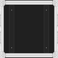8 Unit Shock Mounted Rack - 550mm Rack Pitch