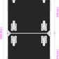 Wardrobe Case - Double Hanging, Without Drawers