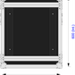 3 Unit Rack - 425mm Rack Pitch.