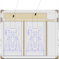 Chauvet Strike V 06 Way Case With Clamps Attached